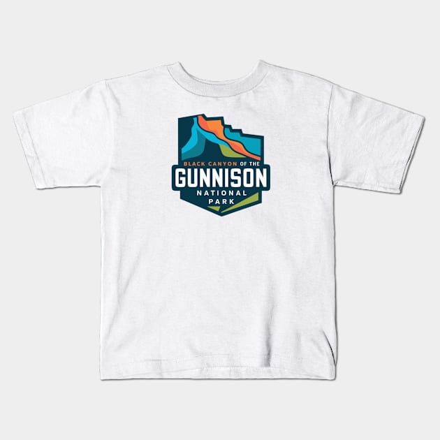 Black Canyon of the Gunnison National Park Kids T-Shirt by Perspektiva